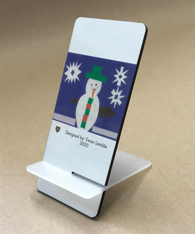 Wargrave C of E Primary School Personalised Mobile Phone Stand with Child's Drawing