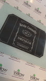 Personalised Jack Daniel's inspired Home Chopping Board, Placemats and Coasters