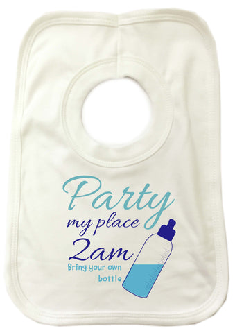BB19 Party at Mine Personalised Baby Bib
