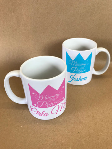 BB22 - Mummy's Prince/Princess Mug & White Gift Box