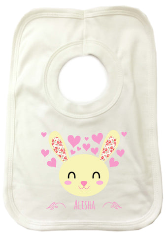 BB25 - Happy Bunny Baby Bib