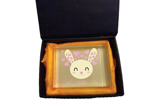 BB25 - Happy Bunny Crystal Block