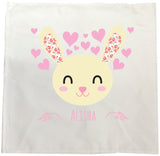 BB25 - Happy Bunny Personalised Tea Towel