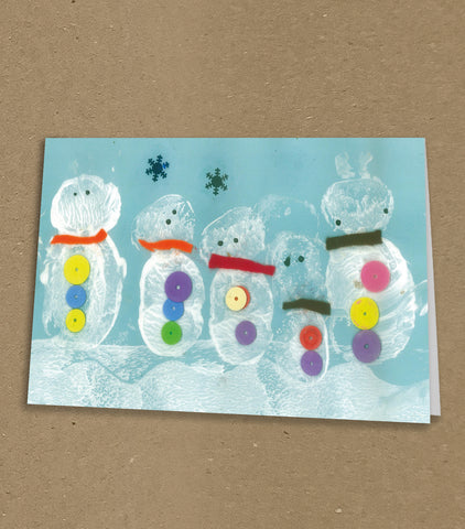 Burtonwood CP School Personalised Christmas Cards with Child's Drawing