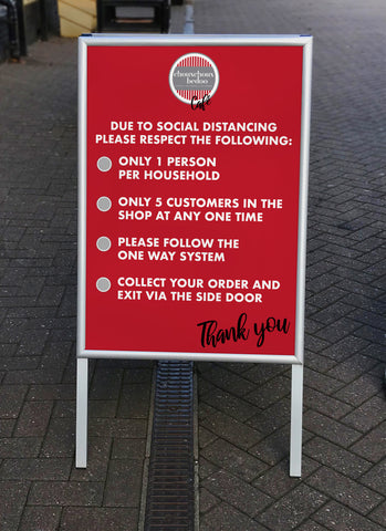 Branded Large Format Poster for Business, Events, Charities, A2, A1, A0 plus mounting