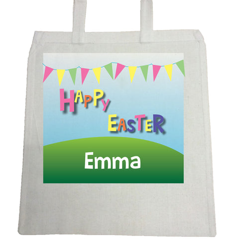 EA05 -  Personalised Carnival Easter Canvas Bag
