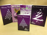 Christmas Cards for Business with Your Company Logo & Personal Message in Bauble