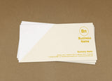WBP04 - Triangular Accent Branded Customisable Compliment Slips from £22.00+VAT