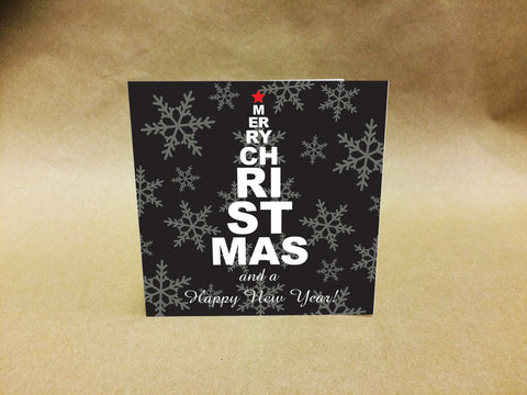 Christmas Cards for Business or Family with Personalised Message, Name or Logo
