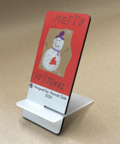Wargrave C of E Primary School Personalised Mobile Phone Stand with Child's Drawing