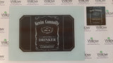 Personalised Jack Daniel's inspired Home Chopping Board, Placemats and Coasters
