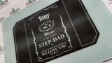 Personalised Jack Daniel's inspired Home Chopping Board, Placemats and Coasters