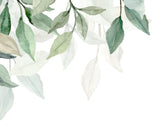 Funeral Order of Service in Eucalyptus Leaves
