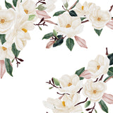 Funeral Order of Service in Magnolia Flowers Design