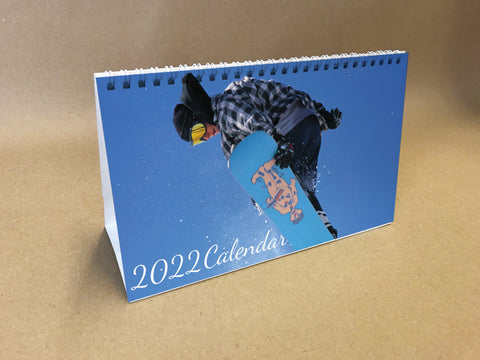 2024 Personalised Family, Friends, Pets Photo Desk Easel / Calendars - Script Font