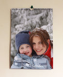 2023 Personalised Family, Friends, Pets Photo Calendar with upto 13 Photos Script Font