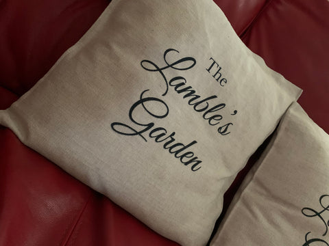 Personalised Garden Cushion