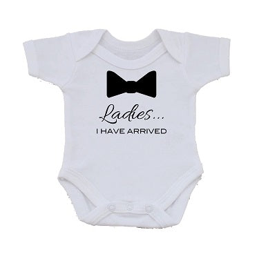 BB03 - Ladies I have Arrived Personalised Baby Vest