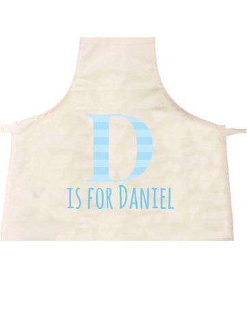 Personalised Initial Name Apron