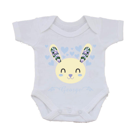 BB12 - Baby Bunny Personalised Baby Vest