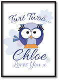 BB21 - Owl Personalised Print