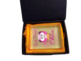 BB21 - Owl Personalised Crystal Block