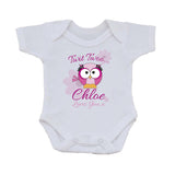 BB21 Owl Personalised Baby Vest