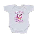 BB21 Owl Personalised Baby Vest