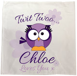 BB21 - Owl Personalised Tea Towel