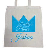 BB23 - Daddy's Prince/Princess Canvas Bag for Life