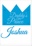 BB23 - Daddy's Prince/Princess Canvas Print