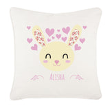 Happy Bunny Boy's and Girl's Canvas Cushion Cover
