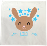 BB25 - Happy Bunny Personalised Tea Towel