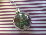 Personalised Bauble with Child's Drawing School & Nursery Christmas Fundraiser