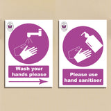 Use Hand Sanitiser Safety Poster for Businesses and Schools