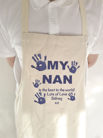 My Mum/Nan is the best in the world! Lots of Love (Name(s)) xx Personalised Apron