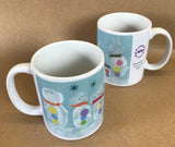 Burtonwood CP School Personalised Mug with Child's Drawing