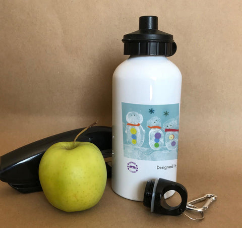 Burtonwood CP School Personalised Water Bottles with Child's Drawing
