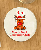 Personalised Christmas Coaster