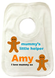 CB08 - Mummy's Little Helper Personalised Baby Vest