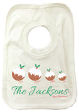 CA13 - Your Family as Christmas Puddings Personalised Baby Vest
