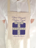 Nanna Personalised Christmas Present Apron