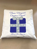 Nanna Personalised Christmas Present Canvas Cushion Cover
