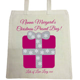 CB04 - Nanna Personalised Christmas Present Canvas Bag for Life