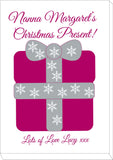 CB04 - Nanna Personalised Christmas Present Print