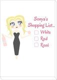 CB06 - Willow Bella Shopping List Personalised Print