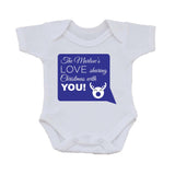 CC09 - Personalised Your name Love Sharing Christmas With You Baby Bib for Boy or Girl