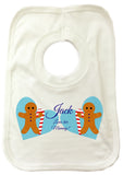 CM04 - Personalised Ginger Bread Cookies Christmas Boys Baby Vest