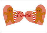 CM09 - Personalised Ginger Bread Cookies Christmas Girls Print