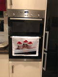 Personalised Your Photo Tea Towel with Added Santa Sacks for the unique Christmas gift